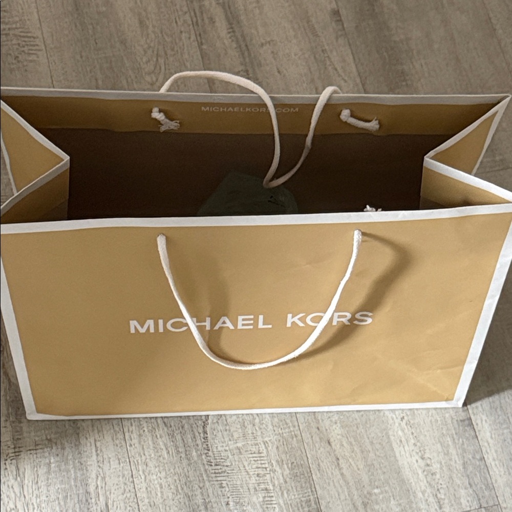 Michael Kors Tan Gift Bag